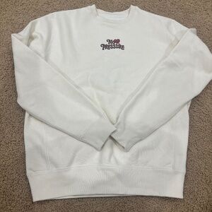 cream no pressure crewneck